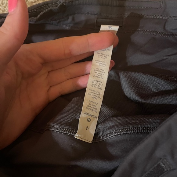 Lululemon Gray Speed up Shorts - Picture 4 of 4
